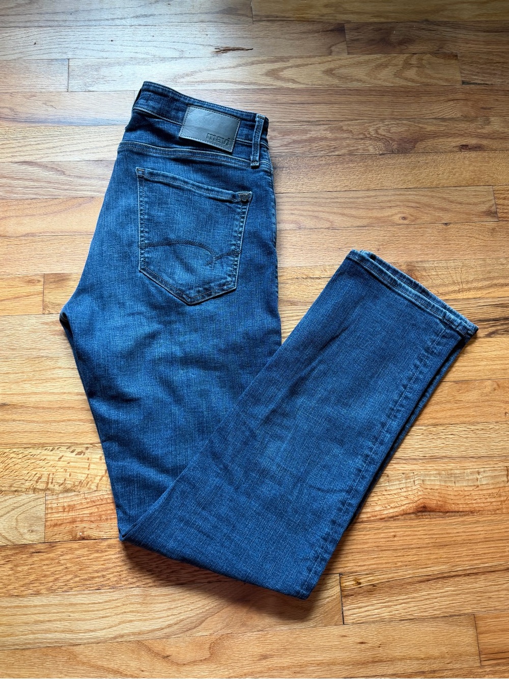 Mavi Men's Dark Blue Denim Jeans 31/32